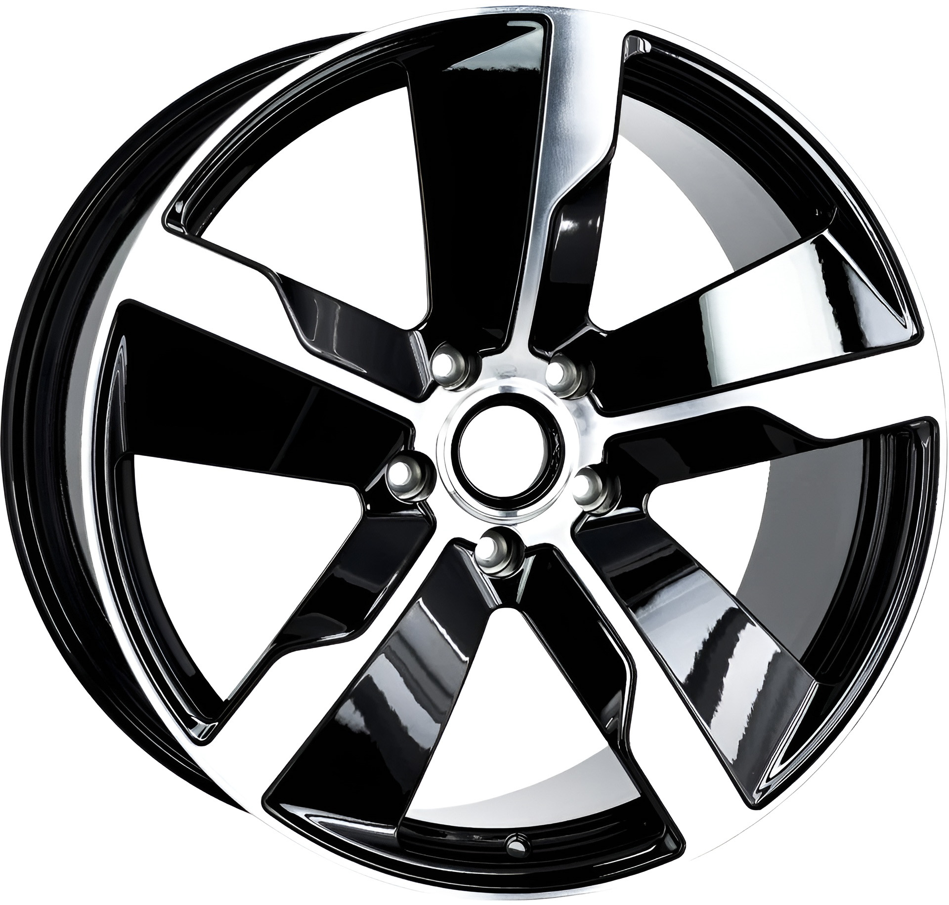 115-04 11,5*21 5*130 ET65 71,56 GLOSS BLACK MACHINED