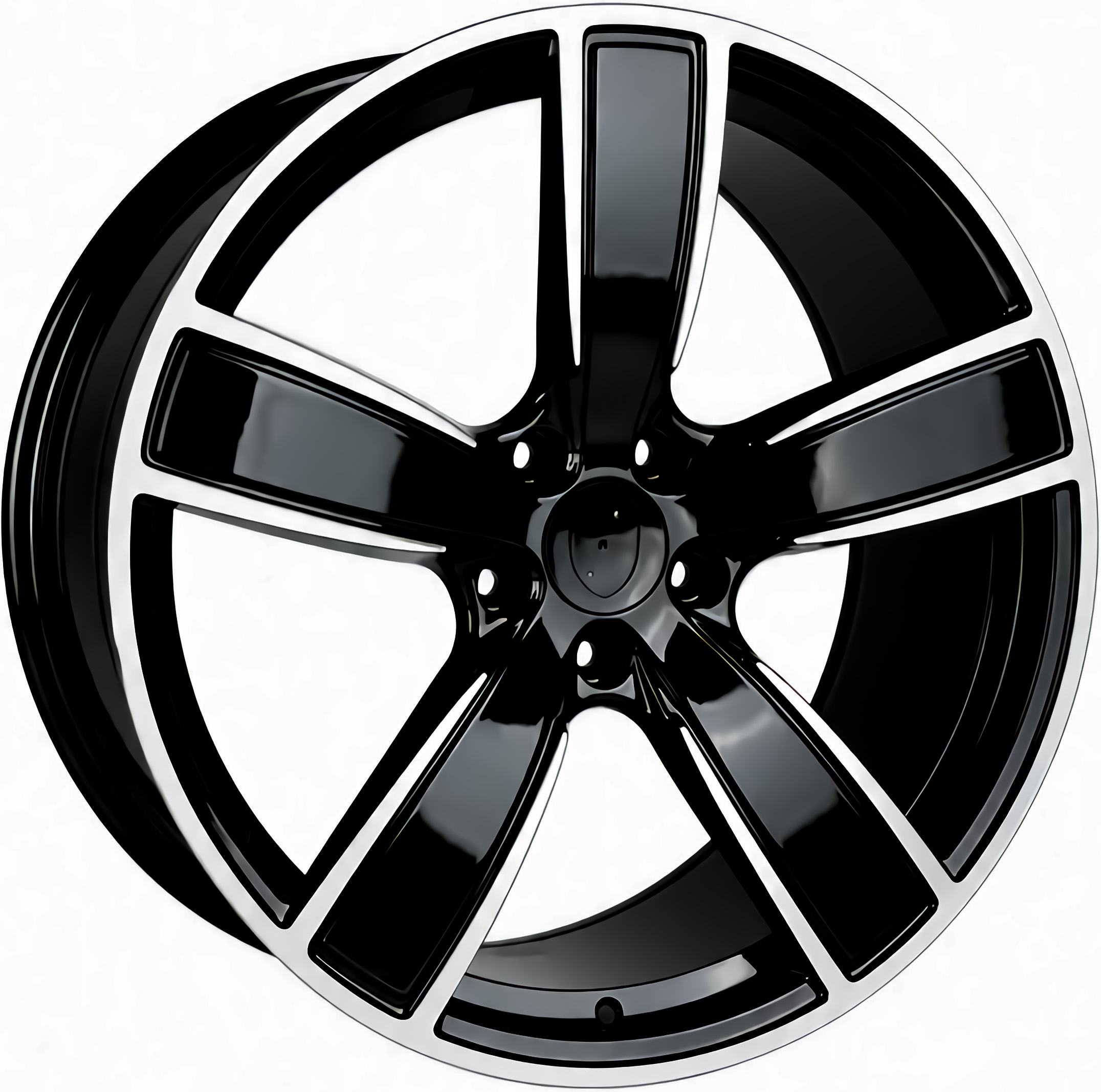 GZM-YF5584 9,5*21 5*130 ET46 71,6 GLOSS BLACK MACHINED