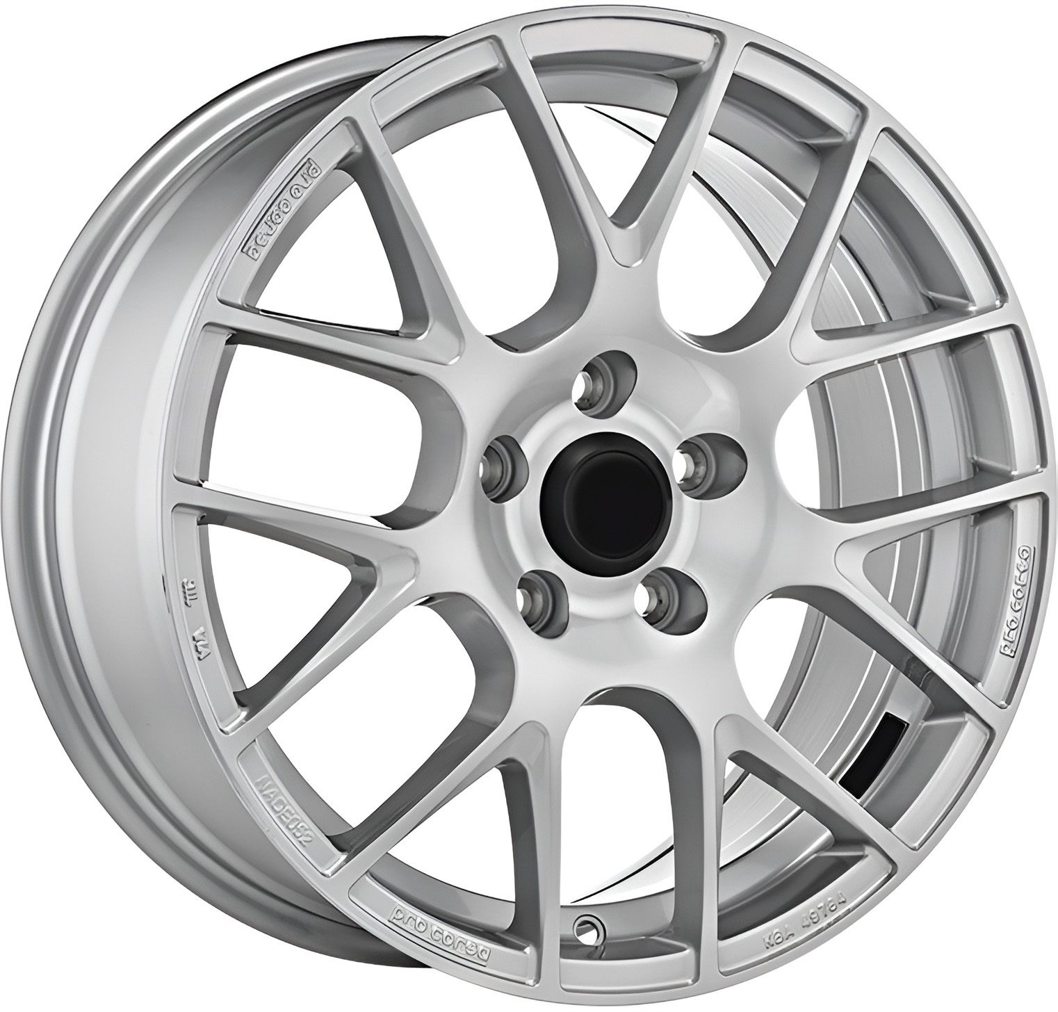 MSW PR1 7,5*17 4*108 ET20 MSW HYPER SILVER (HB)