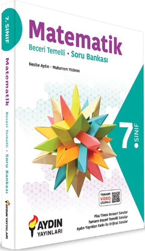 Aydın Yayınları 7. Sınıf Matematik Beceri Temelli Soru Bankası
