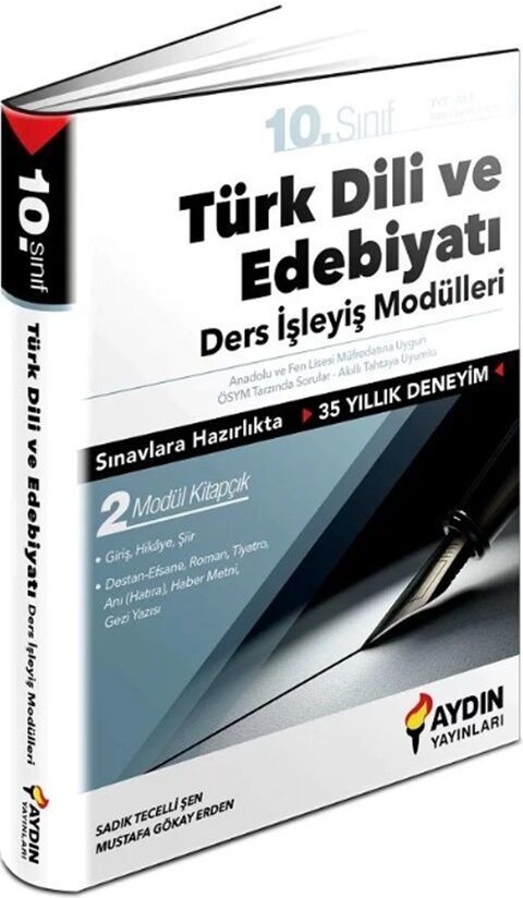 Aydın Yayınları TYT Türkçe Ders İşleyiş Modülleri