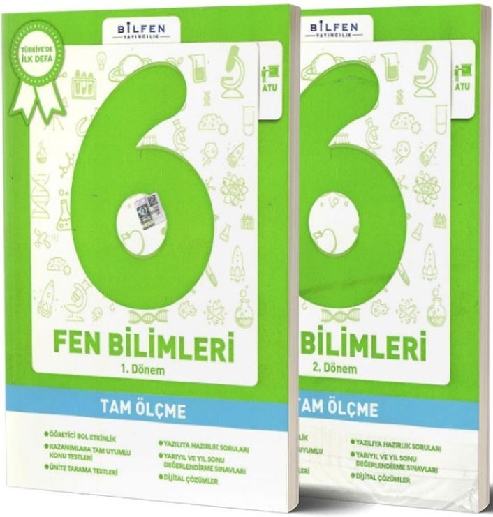 Bilfen Yayınları 6. Sınıf Fen Bilimleri Tam Ölçme,Bilfen Yayınları
