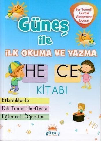 Bulut Eğitim ve Kültür Yayınları Güneş İle İlk Okuma ve Yazma Hece Kitabı