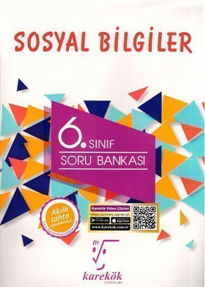 2024 Karekök Yayınları 6. Sınıf Sosyal Bilgiler Soru Bankası