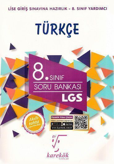 Karekök Yayınları 8. Sınıf LGS Türkçe Soru Bankası