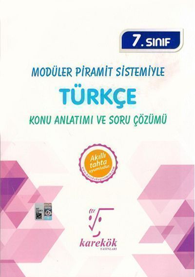 Karekök Yayınları 7. Sınıf Türkçe Konu Anlatımı ve Soru Çözümü
