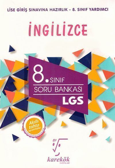 2024 Karekök Yayınları 8. Sınıf LGS İngilizce Soru Bankası