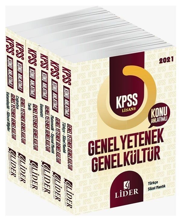 Yediiklim Yayinlari 2021 Kpss Lisans Gy Gk Konu Anlatimli Moduler Set Yediiklim Guncel Son Baski 2 Yaprak Test Hediye Trendyol