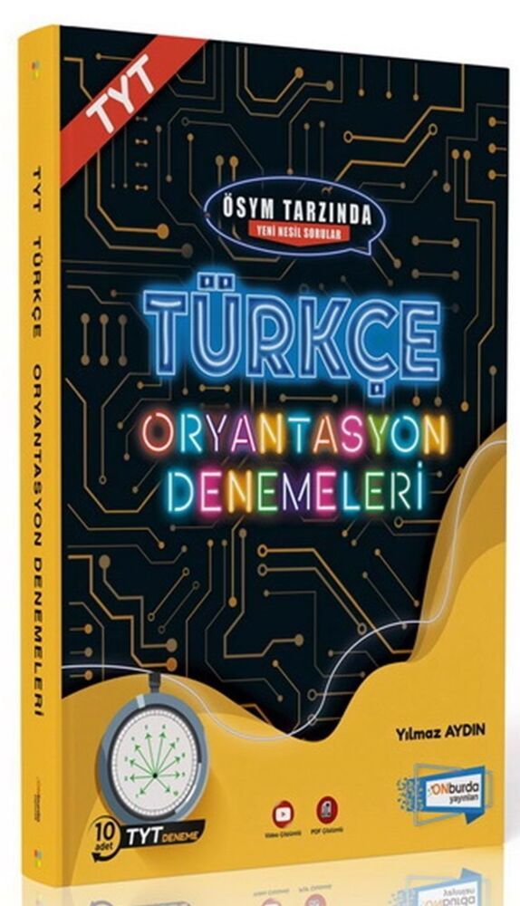 OnBurda Yayınları TYT Türkçe Oryantasyon Denemeleri
