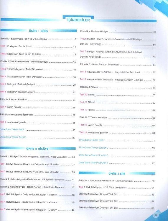 Palme Yayınları 10. Sınıf Türk Dili ve Edebiyatı Soru Kitabı,Kitapİşler