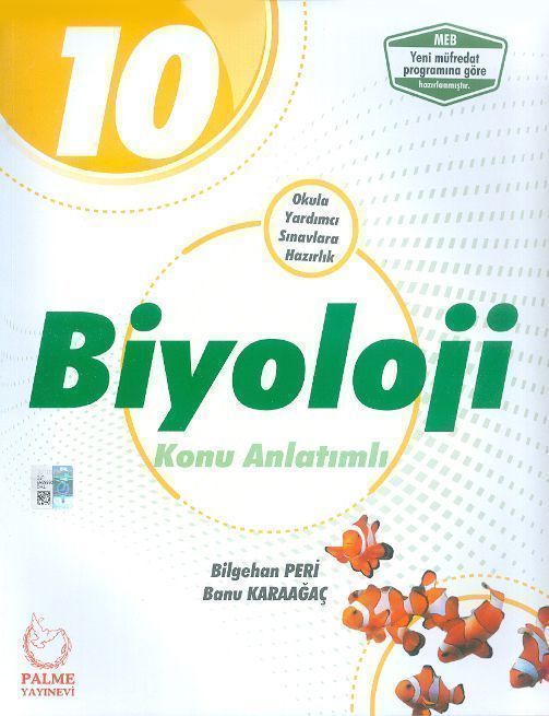 Palme Yayınları 10. Sınıf Biyoloji Konu Anlatımlı,Kitapİşler - İşler