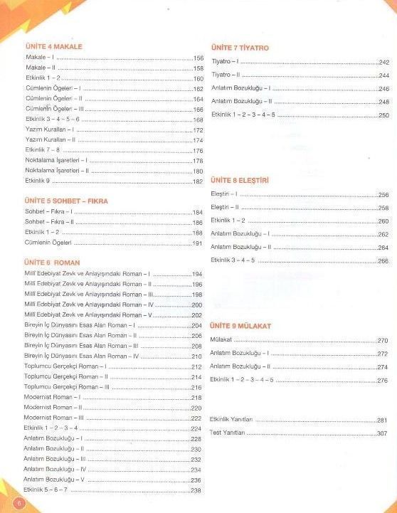Palme Yayınları 11. Sınıf Türk Dili ve Edebiyatı Soru Bankası