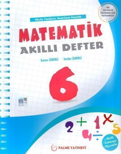 Palme Yayınları 6. Sınıf Matematik Akıllı Defter