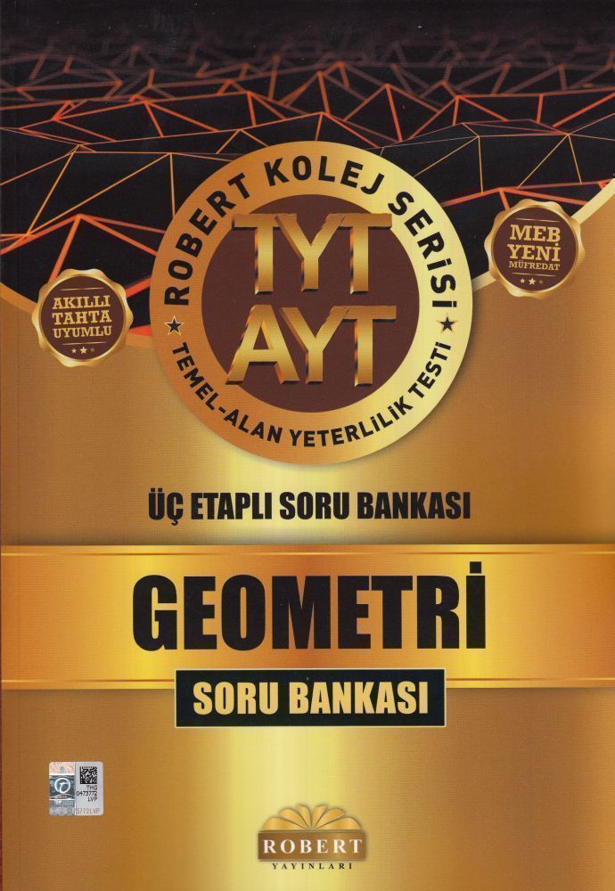 Robert Yayınları TYT – AYT Geometri Üç Etaplı Soru Bankası,Kitapİşler