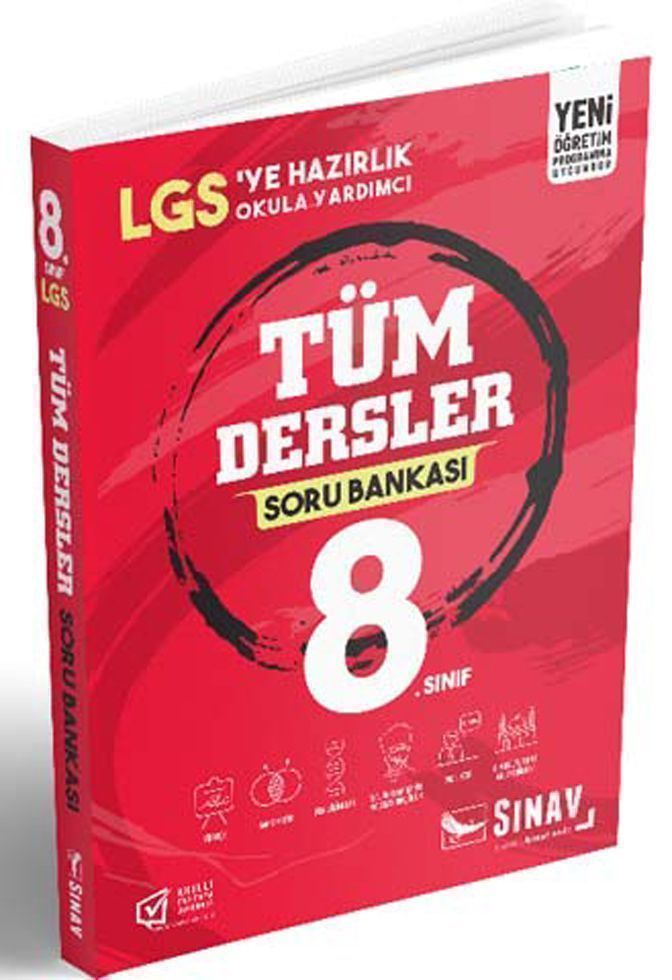 Sınav Yayınları 8. Sınıf LGS Tüm Dersler Soru Bankası