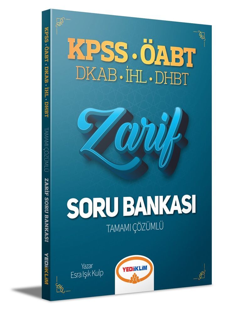 Yediiklim Yayınları 2021 ÖABT Din Kültürü ve Ahlak Bilgisi ...