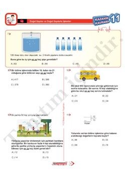 112 Matematik 5. Sınıf 112 Matematik Soru Bankası