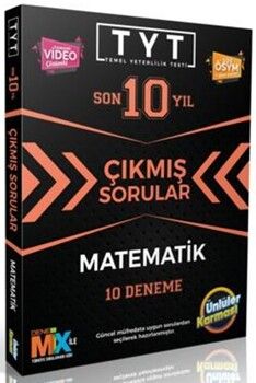 2021 Ünlüler Karması TYT Matematik Karması Tıpkı Basım 10 Deneme