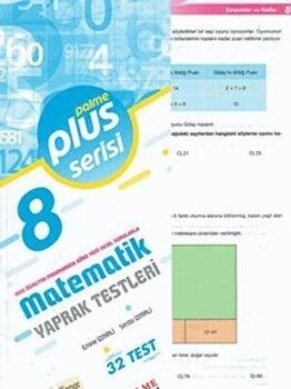 2021 Palme Yayınları 8. Sınıf Plus Serisi Matematik Yaprak Test
