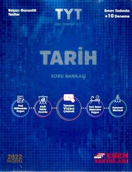 2022 Esen Yayınları TYT  Tarih Soru Bankası