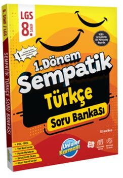 2023 Ünlüler Karması 8. Sınıf LGS Türkçe 1. Dönem Sempatik Soru Bankası
