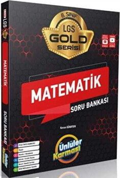 2023 Ünlüler Karması 8. Sınıf LGS Matematik Gold Serisi Soru Bankası