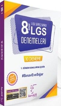 2023 Karekök Yayınları 8. Sınıf LGS 1.Dönem 10 lu Deneme Sınavı