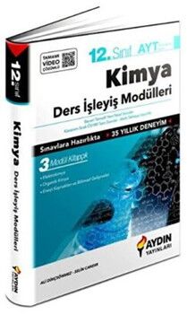 2024 Aydın Yayınları 12. Sınıf Kimya Ders İşleyiş Modülleri