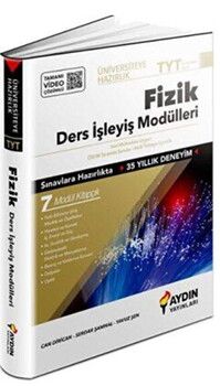 2024 Aydın Yayınları TYT Fizik Ders İşleyiş Modülleri 7 Modül