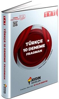 2024 Aydın Yayınları TYT Türkçe 10 Deneme