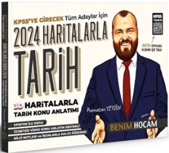 2024 Benim Hocam KPSS 3D Haritalarla Tarih Konu Anlatımlı