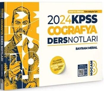 2024 Benim Hocam Yayınları KPSS Coğrafya Ders Notları