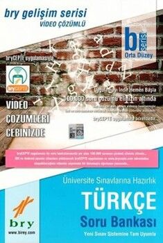 2024 Birey B Serisi Orta Düzey Türkçe Video Çözümlü Soru Bankası