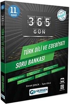 2024 Gezegen Yayıncılık 11. Sınıf 365 Gün Türk Dili ve Edebiyatı Soru Bankası