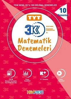 2024 Katyon Yayınları TYT Matematik 3K 10 Deneme