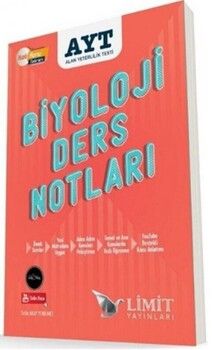 2024 Limit Yayınları AYT Biyoloji Konu Anlatımı Ders Notları