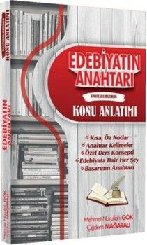 2024 Mehmet Nurullah Gök Edebiyatın Anahtarı Edebiyat Sınavlara Hazırlık Konu Anlatımı