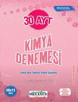 2024 Okyanus Yayınları AYT Kimya 30 Denemesi