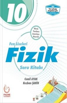 2024 Palme Yayınları 10. Sınıf Fizik Fen Liseleri Soru Kitabı