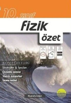 2024 Pano Yayınları 10. Sınıf Fizik Özet