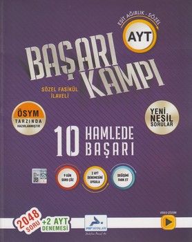 2024 Paraf Yayınları AYT Eşit Ağırlık Sözel Başarı Kampı 10 Hamlede Başarı