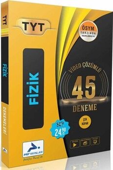 2024 Paraf Yayınları TYT Fizik Video Çözümlü 45 Deneme