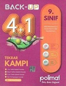 2024 Polimat Yayınları 9. Sınıf Back Up 4+1 Kamp Kitabı