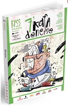 2024 Süper Kitap KPSS Eğitim Bilimleri 7 Kafa Deneme PDF Çözümlü