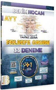 2025 Benim Hocam AYT Yapay Zekâ Felsefe Grubu 33 Deneme