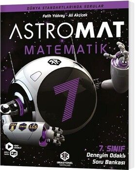 2025 İrrasyonel Yayınları 7. Sınıf Matematik Astromat Deneyim Odaklı Soru Bankası