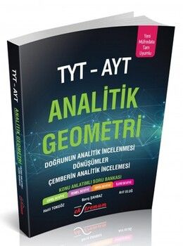 2025 Ekstremum Yayınları TYT AYT Analitik Geometri Konu Anlatımlı Soru Bankası