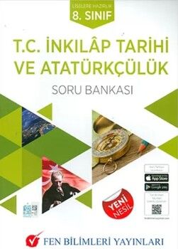 2025 Fen Bilimleri Yayınları 8. Sınıf İnkılap Tarihi ve Atatürkçülük Soru Bankası