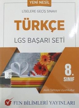 2025 Fen Bilimleri Yayınları 8. Sınıf Türkçe LGS Başarı Seti