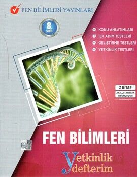 2025 Fen Bilimleri Yayınları 8. Sınıf Yeni Nesil Fen Bilimleri Yetkinlik Defterim